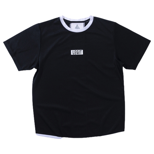 [XXLサイズのみ]LEGIT Tシャツ【HARD WORK S/S TEE】ブラック