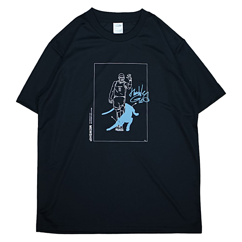 Mewship Tシャツ【PANTHER KAI】Black×White×Blue