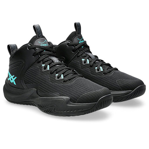 アシックス ノヴァサージ 3 GS【1064A017 001】Black/Ice Mint