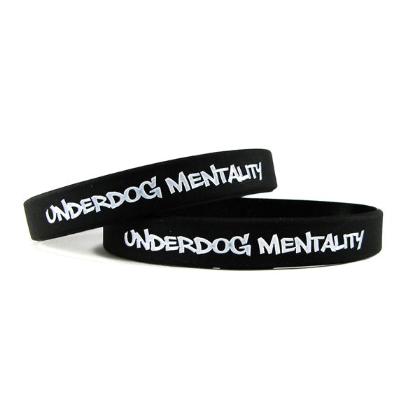 deuce リストバンド【UNDERDOG MENTALITY】1個入 ブラック