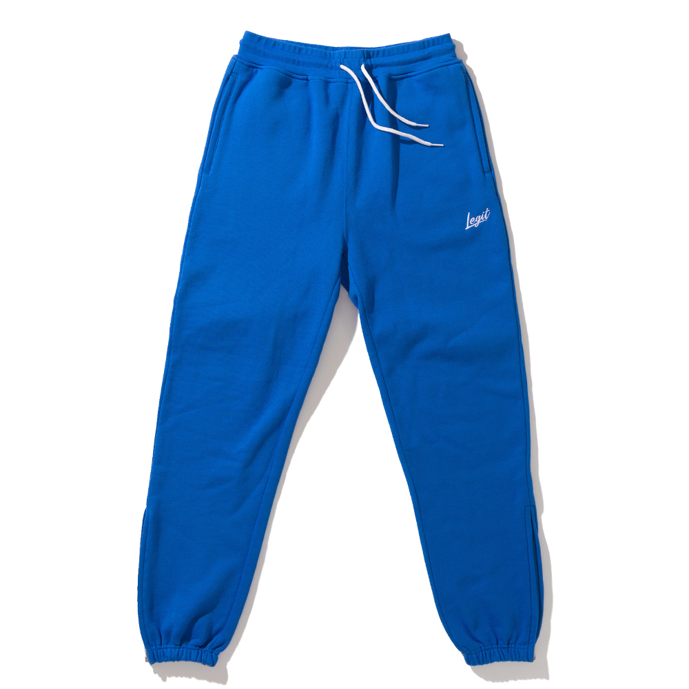 LEGIT XEFbgpcyMECHANICAL SWEAT PANTSzBLUE@2402-2004